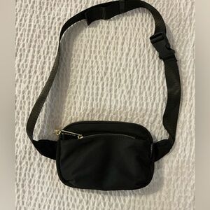 Zorfin Crossbody Purse / Fanny Pack, Black